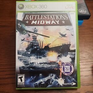BATTLESTATIONS MIDWAY XBOX 360 COMPLETE CIB WITH MANUAL